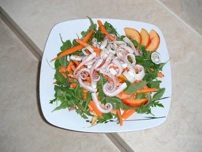 Insalata estiva di moscardini