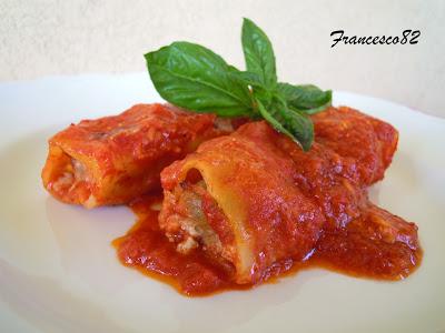 Cannelloni al pomodoro