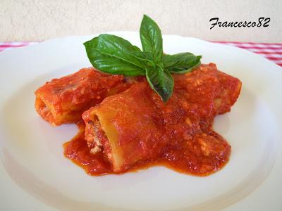 Cannelloni al pomodoro