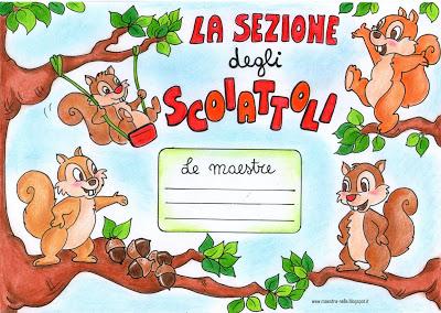 la sezione degli scoiattoli e delle ranocchie