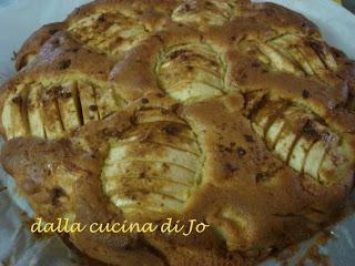 Torta di mele, impasto al farro