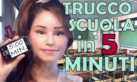 VIDEO: TRUCCO SCUOLA IN 5 MINUTI!