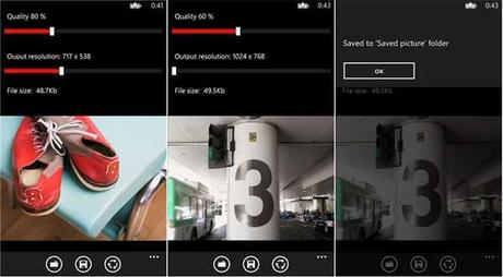 Guida Come ridimensionare e comprimere foto su Nokia Lumia Windows Phone