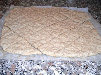 Crackers rustici all'avena subito in forno!