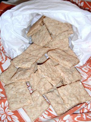 Crackers rustici all'avena subito in forno!