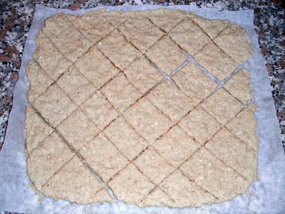 Crackers rustici all'avena subito in forno!