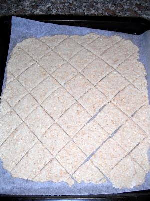 Crackers rustici all'avena subito in forno!