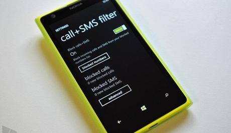 Filtro Chiamate Nokia Lumia