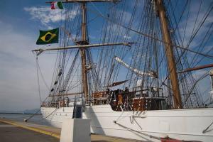 Cisne Branco: la nave scuola della marina brasiliana approda a Cagliari, dal 4 al 9 settembre