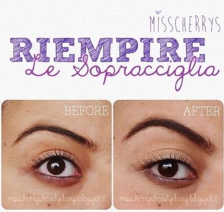 { FotoTutorial ~ Riempire le sopracciglia }