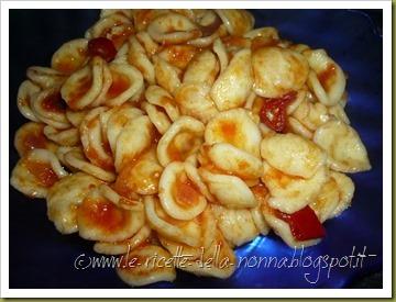 Orecchiette al sugo di pomodoro piccante (8)