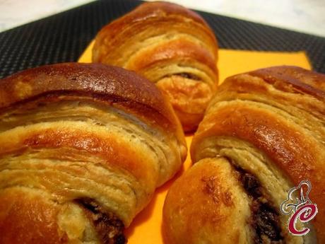 Croissant al cocco e il tanto atteso momento dell'esperimento.... riuscito!