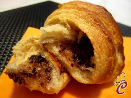 Croissant al cocco e il tanto atteso momento dell'esperimento.... riuscito!