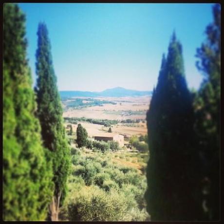 Scorcio panoramico sulla Valdorcia 