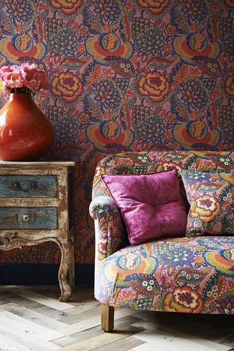 Liberty Art Fabrics-Interiors.  The Nesfield Collection shot 5