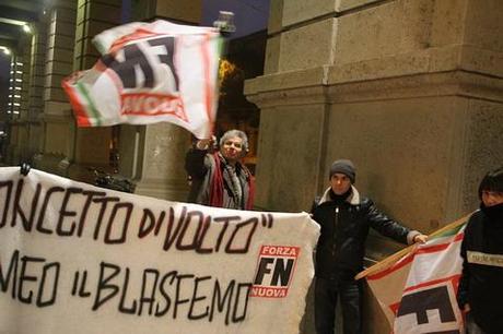 forza nuova raduno milano