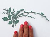 Tiny botanical paper