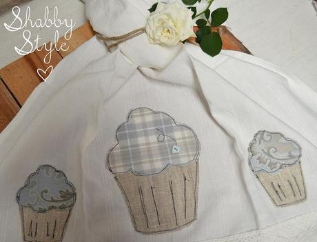 :: Mademoiselles des ideès :: Embroidery Kitchen Towel My kitchen linen 033
