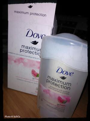 Il deodorante Dove Maximum Protection gofresh al melograno