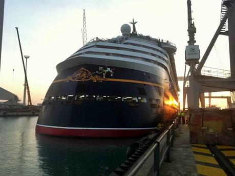 Al via nei cantieri spagnoli Navantia il restyling di Disney Magic