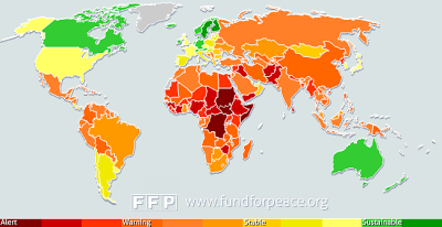 Stati in via di fallimento, la lista del 2013