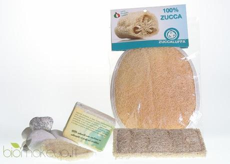 ZUCCALUFFA 01 Zuccaluffa: spugne esfolianti e da massaggio biodegradabili,  foto (C) 2013 Biomakeup.it