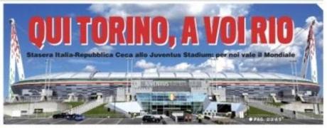 Rassegna Stampa – Tuttosport: Italia-Repubblica Ceca. Qui Torino, a voi Rio