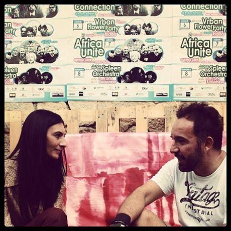 Foto: Nice talking about #vintage with @leonardodeuda at #vrbanfestival @newseventicomo ...#interview