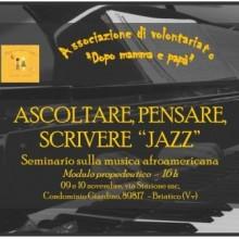 A Briatico (Vv)  il Corso: Ascoltare, pensare,scrivere “Jazz”