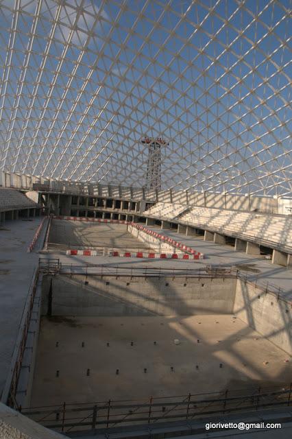Olimpiadi a Roma? Diamo un'occhiata a quale è la situazione del Palasport di Calatrava che doveva essere pronto per il 2009