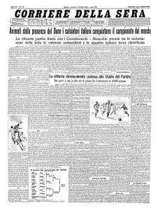 1934 corsera italia mondiale