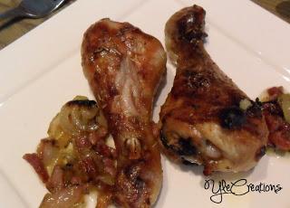 Cosce di pollo al forno   Baked chicken drumsticks