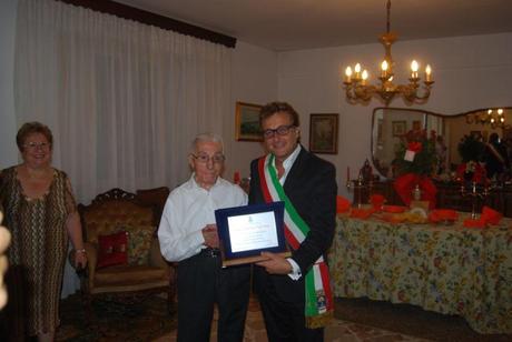 Il Sindaco di Castelvetrano festeggia i 100 anni di Andrea Palermo