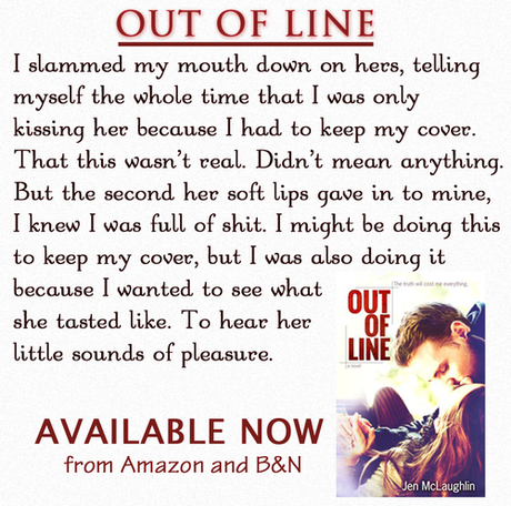 Release day- blitz: Out of Line by Jen McLaughlin