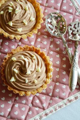 CROSTATINE con CREMA alla NOCCIOLA