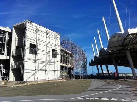 Salone Nautico Internazionale di Genova: al via i lavori di allestimento del “Red Wall”