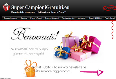 Come richiedere campioni omaggio gratuiti dal web