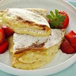 Ricette di dolci: crepes con crema soffice e fragole