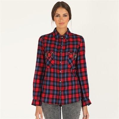 Camicia a quadri invernale