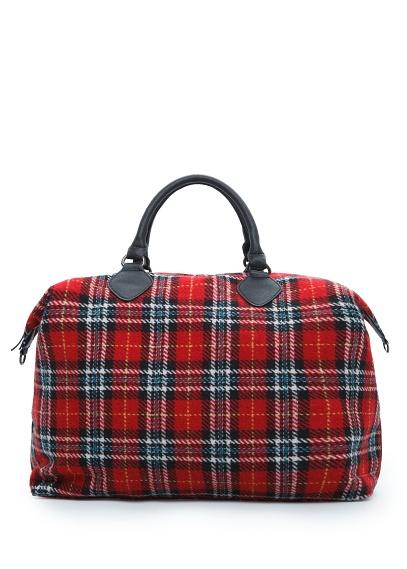 Borsa tessuto quadri