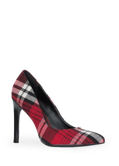 Decolleté quadri scozzesi