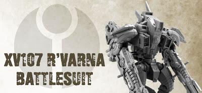 Tau XV107 R'Varna Battlesuit disponibile al Games UK