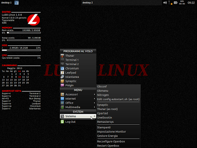 Lubit Linux una nuova distribuzione tutta italiana basata su Ubuntu con l’estrema leggerezza di OpenBox.