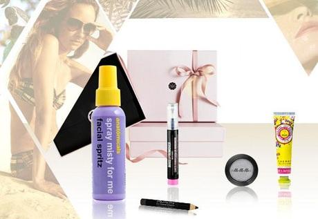 la glossybox di agosto sunkissed