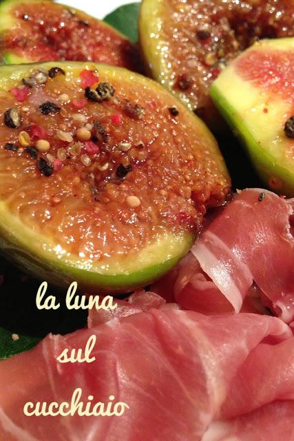 FICHI ALLE SPEZIE CON PROSCIUTTO CRUDO