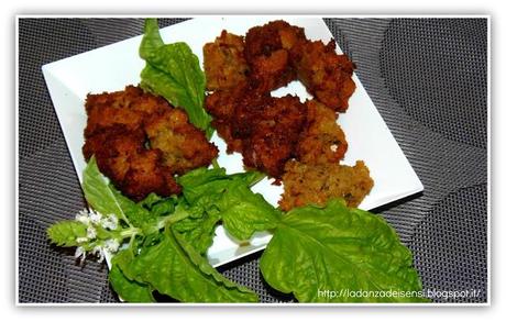 POLPETTE DI ZUCCHINE E MELANZANE