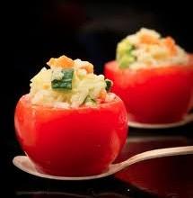 Pomodori ripieni a crudo