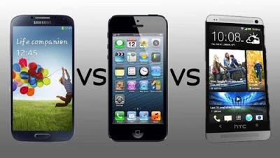 Samsung Galaxy S4: confronto con iPhone 5S, Nokia Lumia 1020 e HTC One