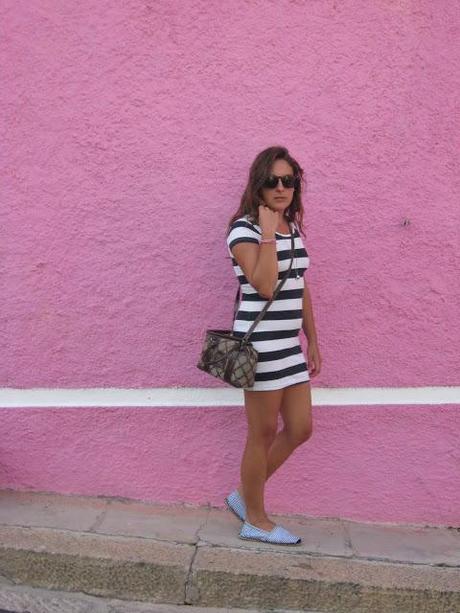 Stripes and espadrillas out-fit