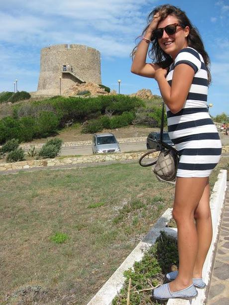 Stripes and espadrillas out-fit